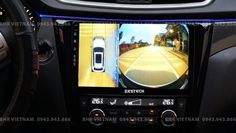 Màn hình DVD Android liền camera 360 xe Nissan Xtrail 2017 - nay | Zestech Z800 Pro+